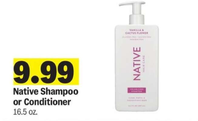 Native Shampoo or Conditioner