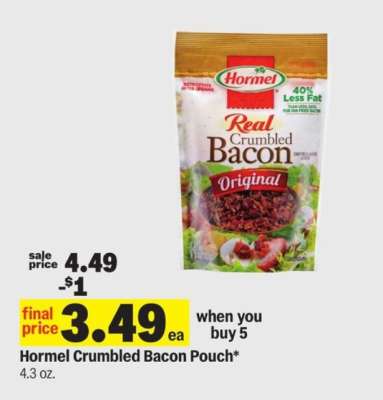 Hormel Crumbled Bacon Pouch*