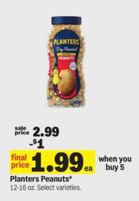 Planters Peanuts*