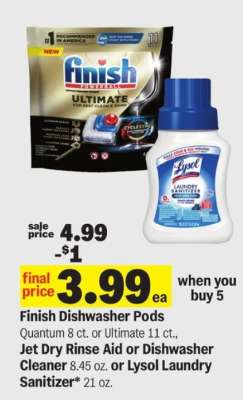 Finish Dishwasher Pods*