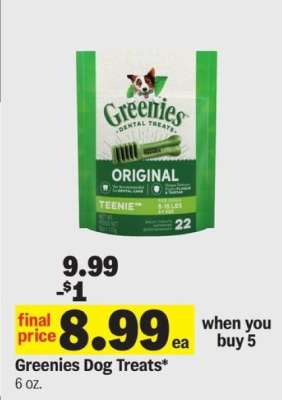 Greenies Dog Treats*