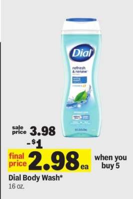 Dial Body Wash
