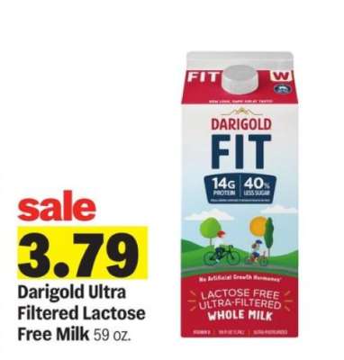 Darigold Ultra Filtered Lactose Free Milk