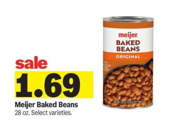 Meijer Baked Beans