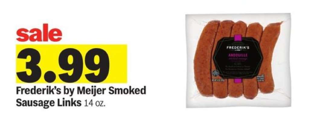 Frederik’s by Meijer Smoked Sausage Links