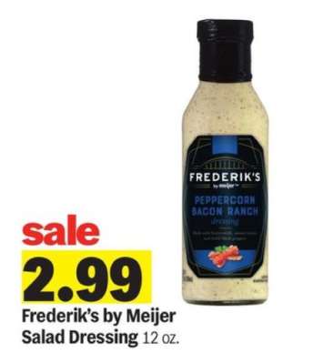 Frederik's by Meijer Salad Dressing