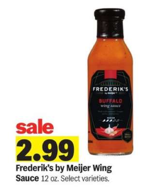 Frederik’s by Meijer Wing Sauce