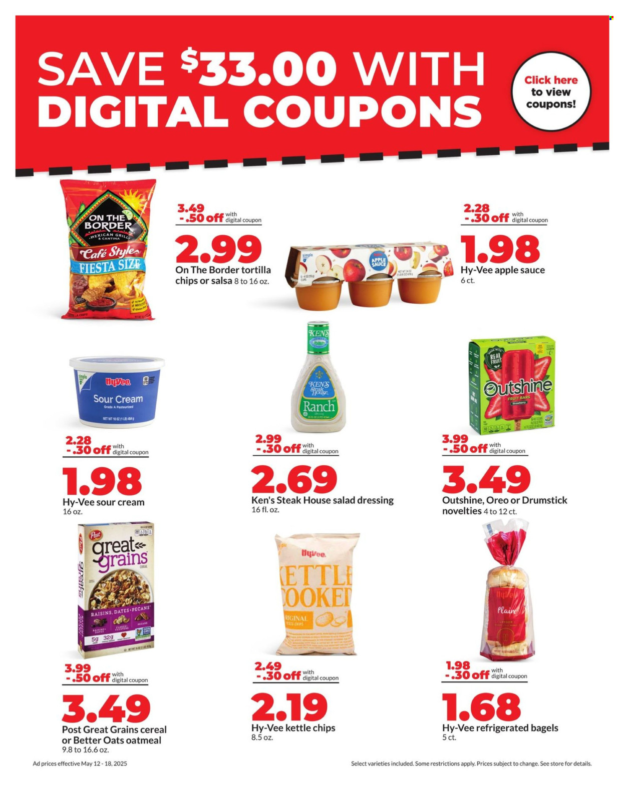 Hy-Vee ad - 05/12/2025 - 05/18/2025. Page 1