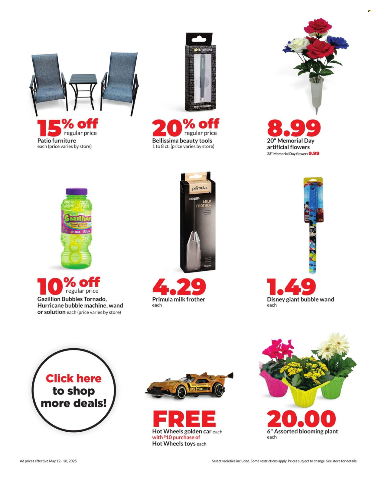 Hy-Vee ad - 05/12/2025 - 05/18/2025. Page 1