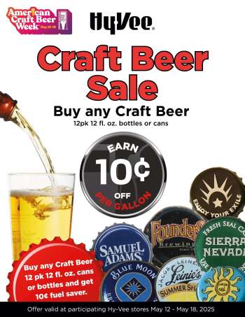 Hy-Vee Flyer - 05/12/2025 - 05/18/2025.