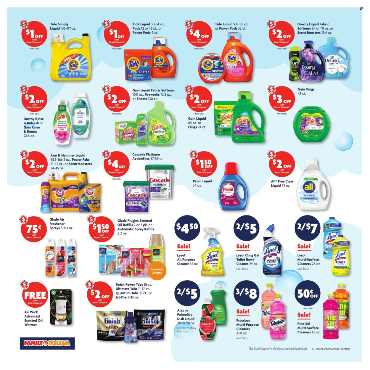 Family Dollar ad - 05/12/2025 - 05/17/2025. Page 1