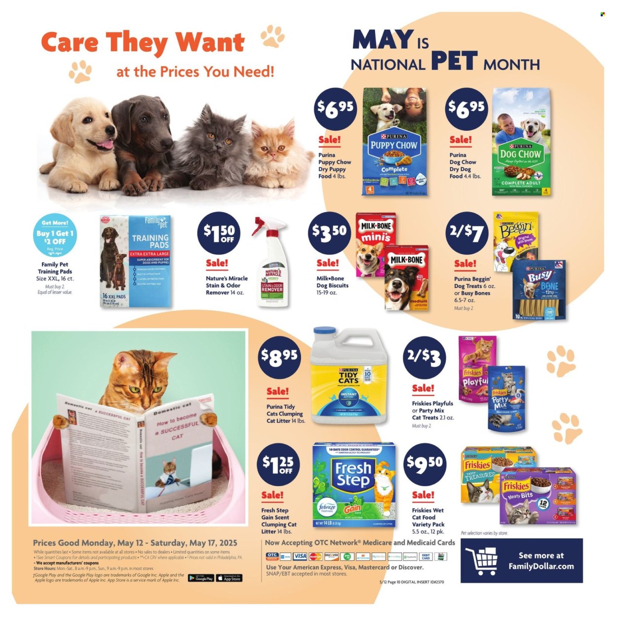 Family Dollar ad - 05/12/2025 - 05/17/2025. Page 1