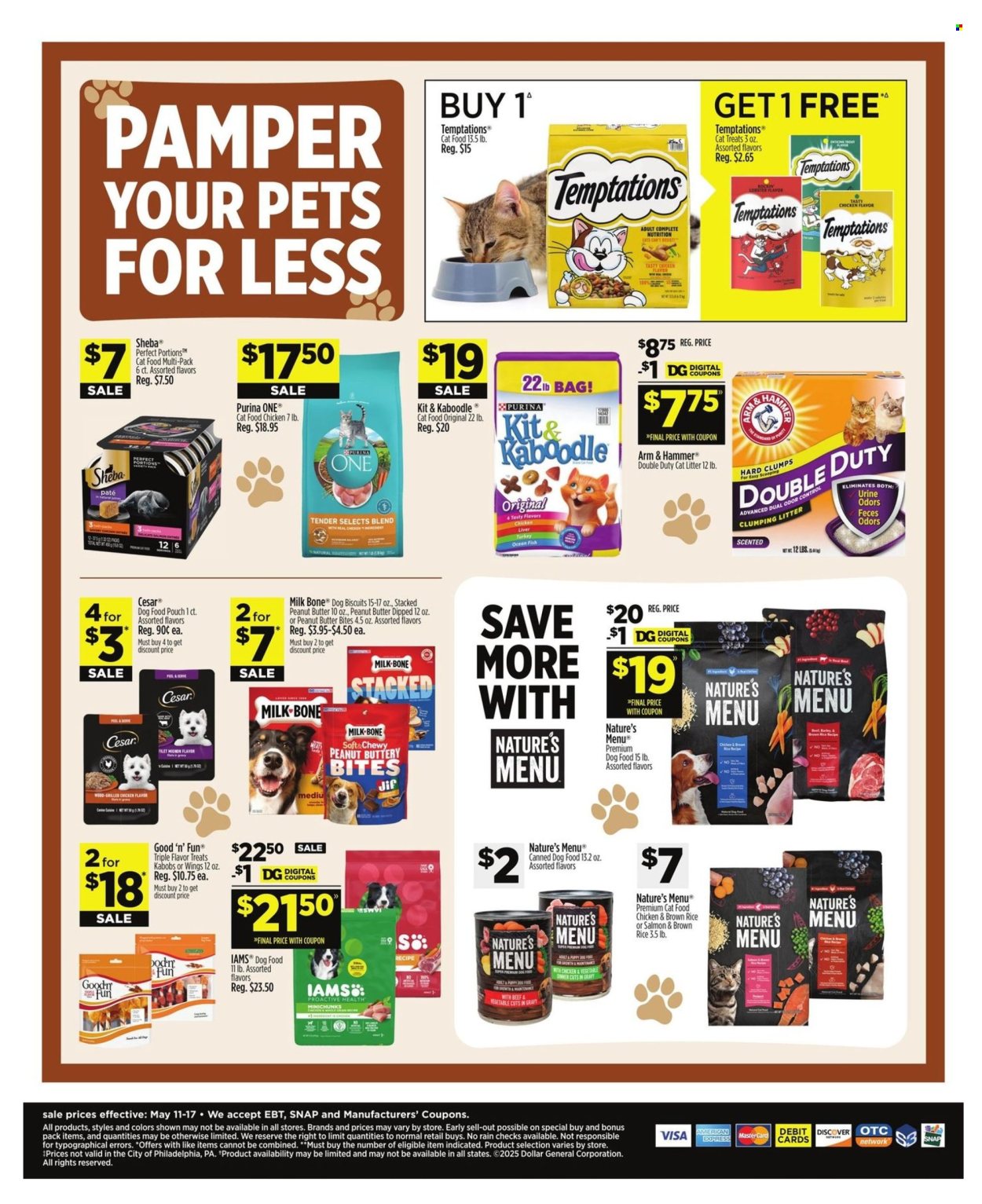 Dollar General ad - 05/11/2025 - 05/17/2025. Page 1