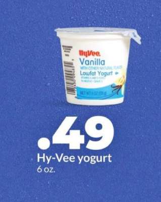 Hy-Vee yogurt