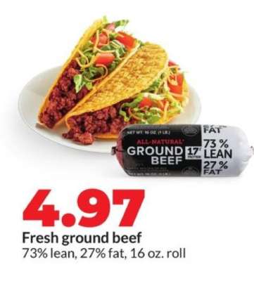 Fresh ground beef