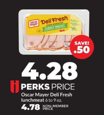 Oscar Mayer Deli Fresh Lunchmeat