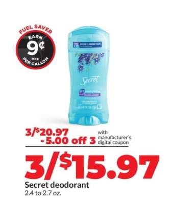 Secret Deodorant