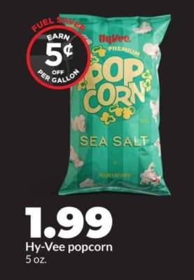 Hy-Vee popcorn