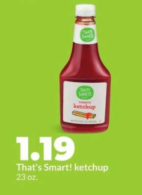 That's Smart! ketchup