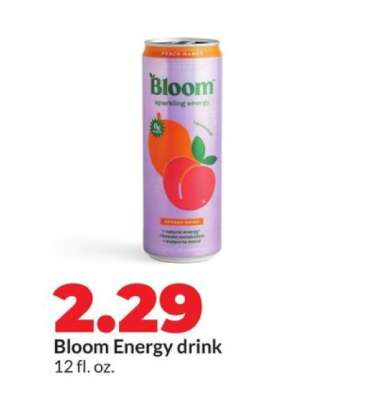 Bloom energy drink