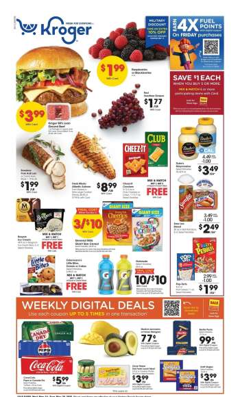Kroger Flyer - 05/14/2025 - 05/20/2025.
