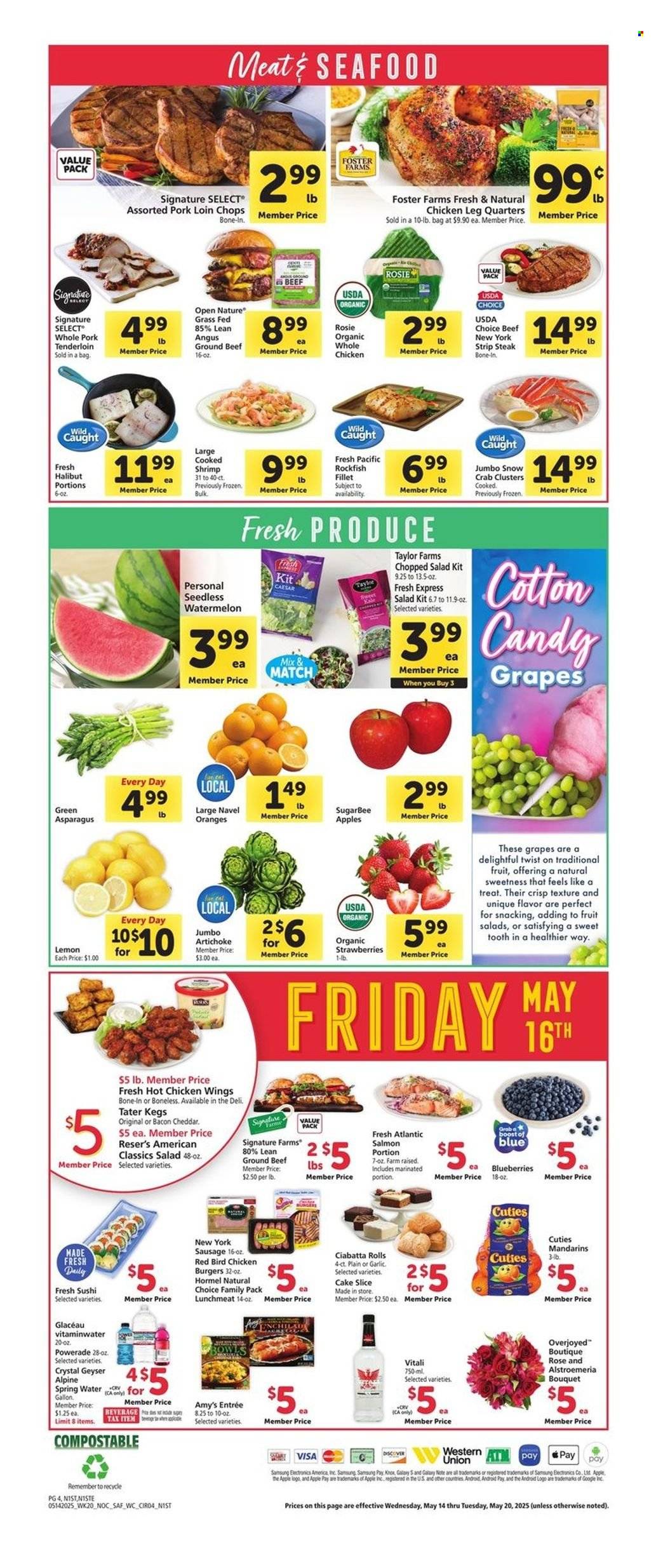 Safeway ad - 05/14/2025 - 05/20/2025. Page 1