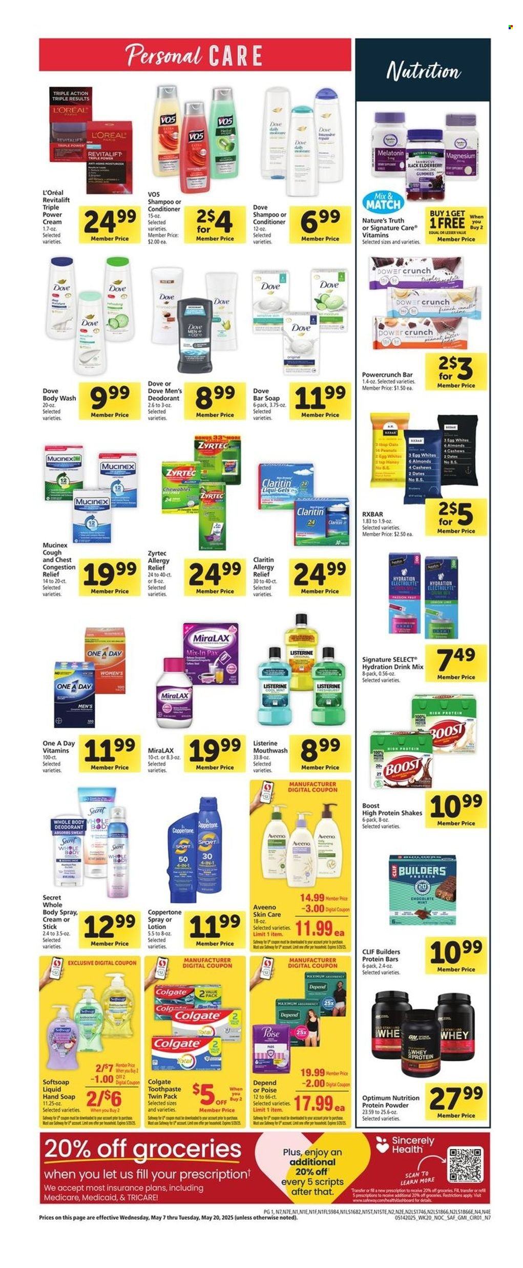 Safeway ad - 05/14/2025 - 05/20/2025. Page 1