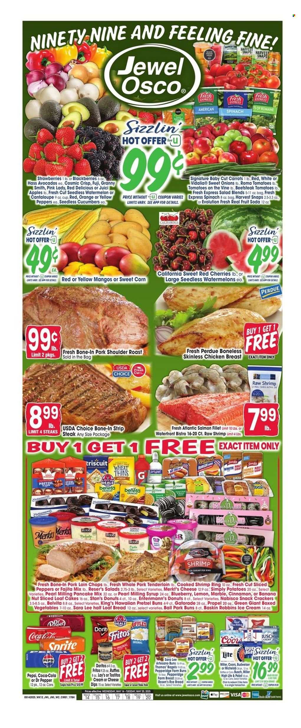 Jewel Osco ad - 05/14/2025 - 05/20/2025. Page 1