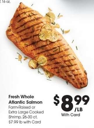 Fresh Whole Atlantic Salmon