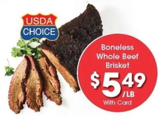 Boneless Whole Beef Brisket
