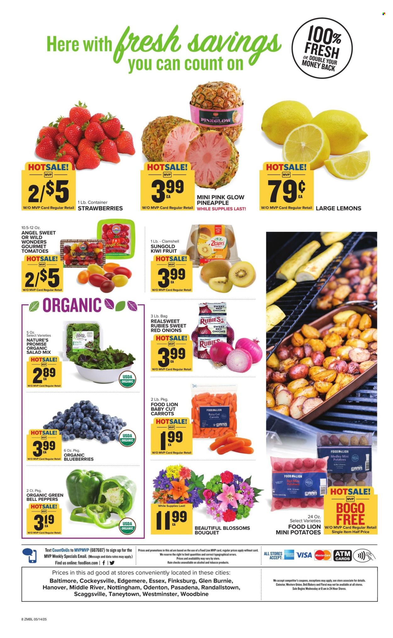 Food Lion ad - 05/14/2025 - 05/20/2025. Page 1