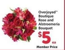 Overjoyed™ Boutique Rose and Alstroemeria Bouquet