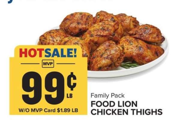 Food Lion Chicken Thighs