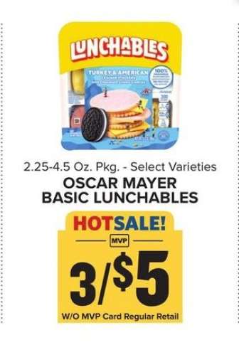 Oscar Mayer Basic Lunchables