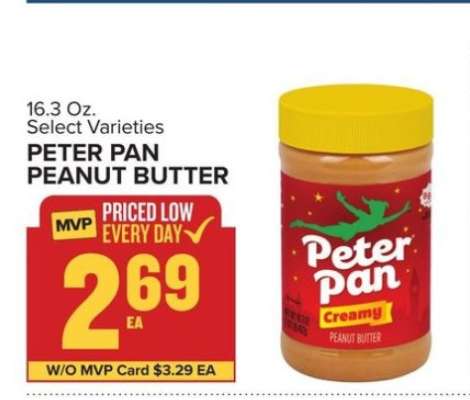 Peter Pan Peanut Butter