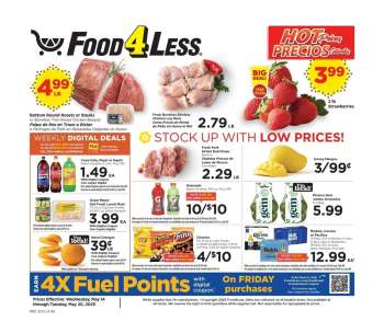 thumbnail - Food 4 Less Ad - Weekly Ad