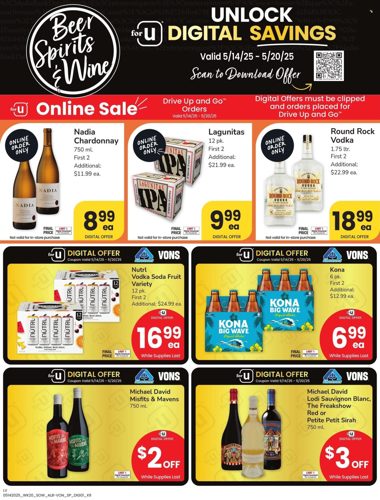 Albertsons ad - 05/14/2025 - 05/20/2025. Page 1