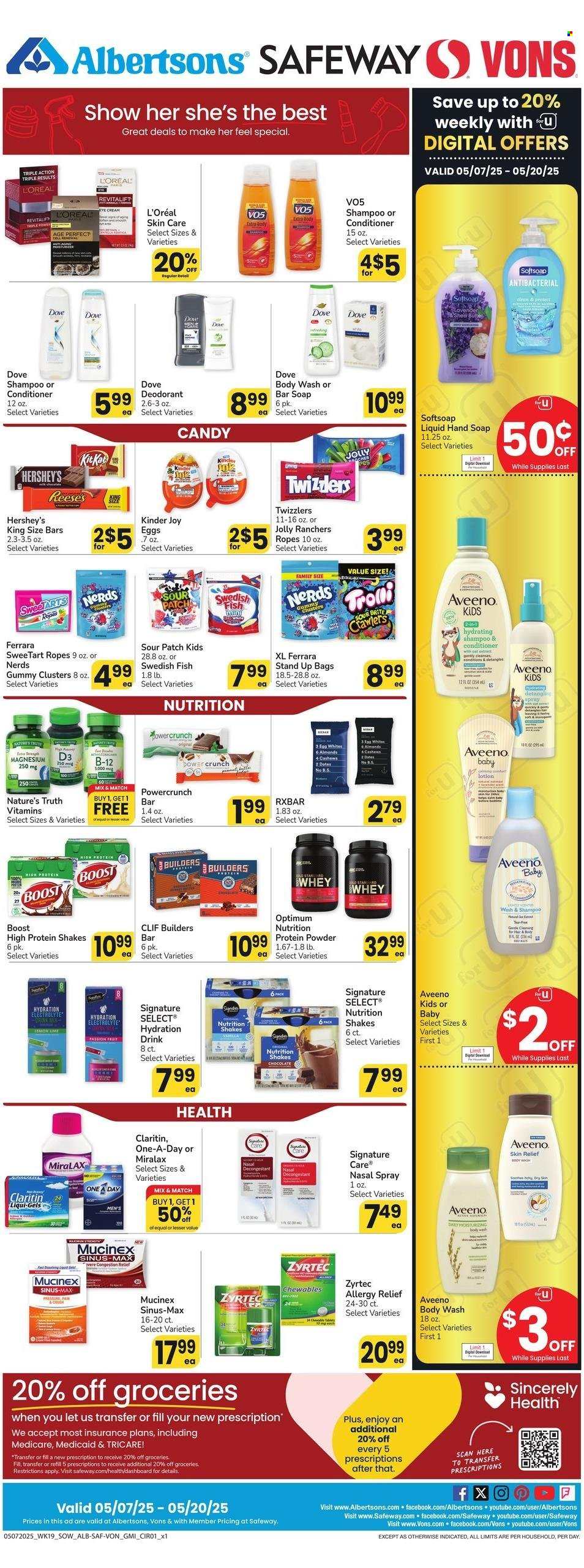 Albertsons ad - 05/14/2025 - 05/20/2025. Page 1