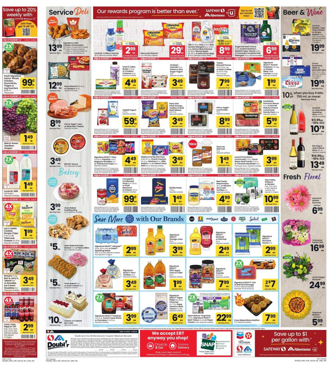 Albertsons ad - 05/14/2025 - 05/20/2025. Page 1