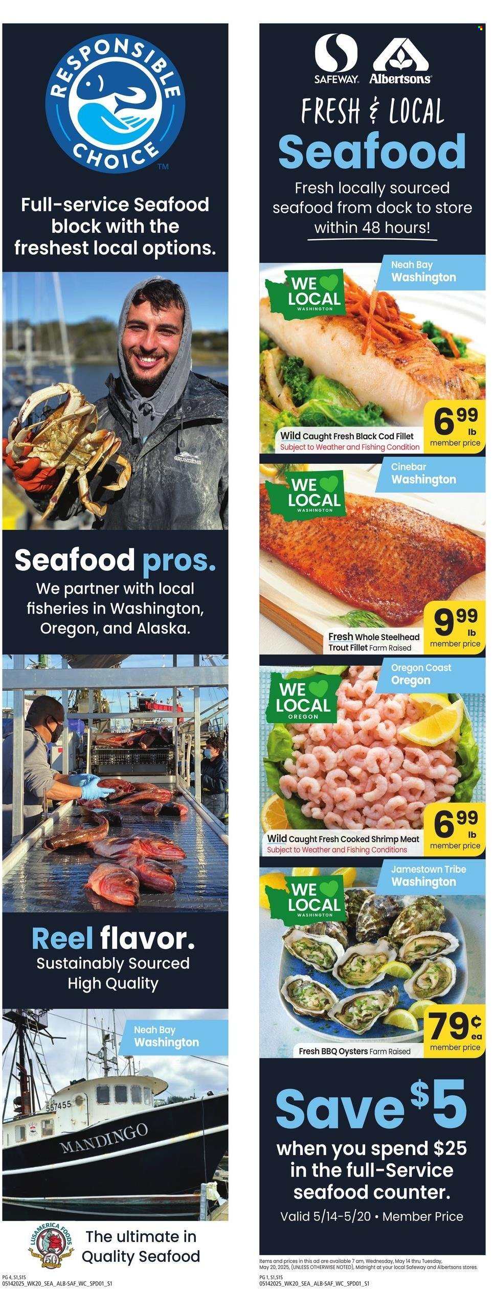 Albertsons ad - 05/14/2025 - 05/20/2025. Page 1