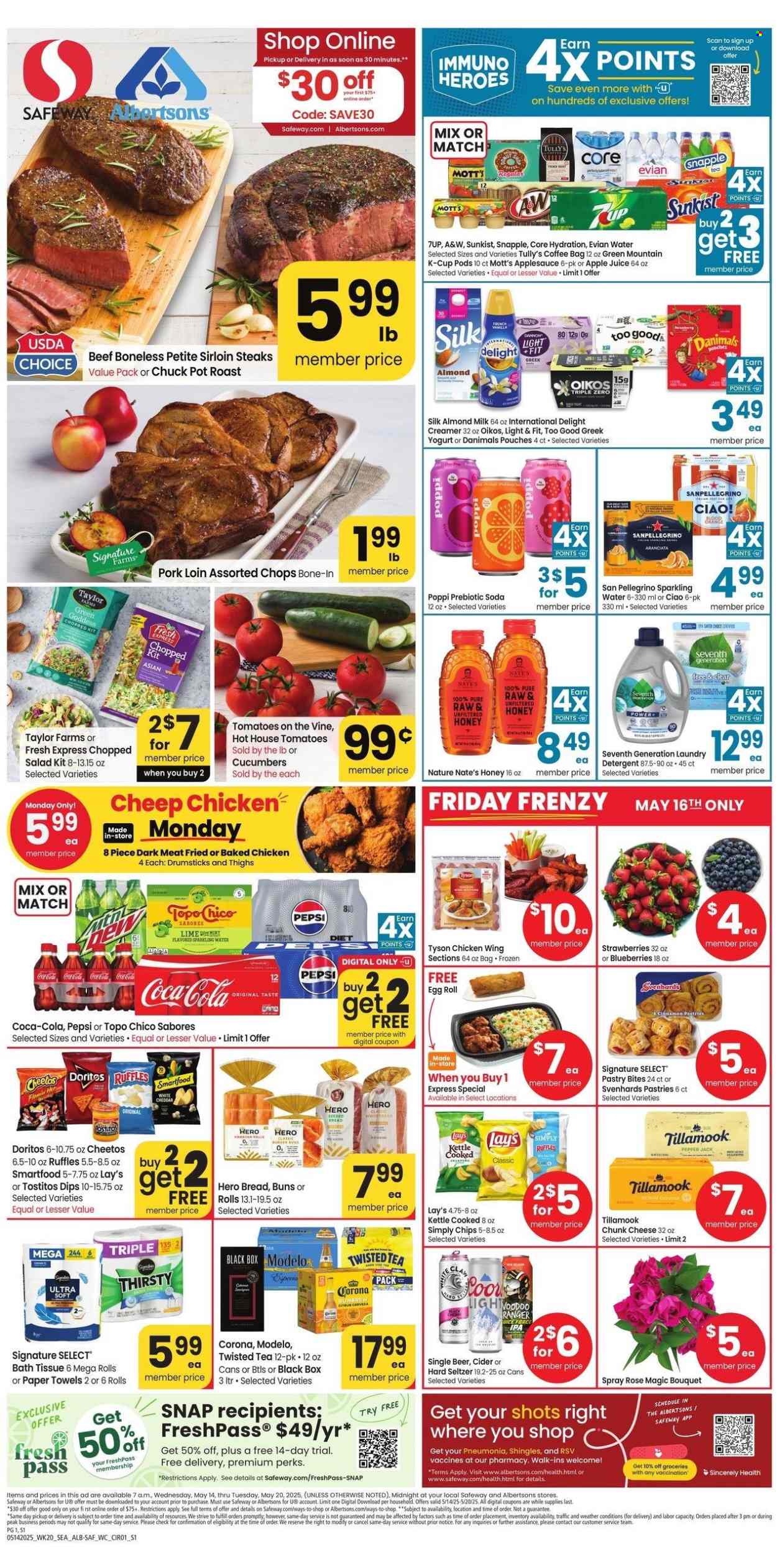 Albertsons ad - 05/14/2025 - 05/20/2025. Page 1