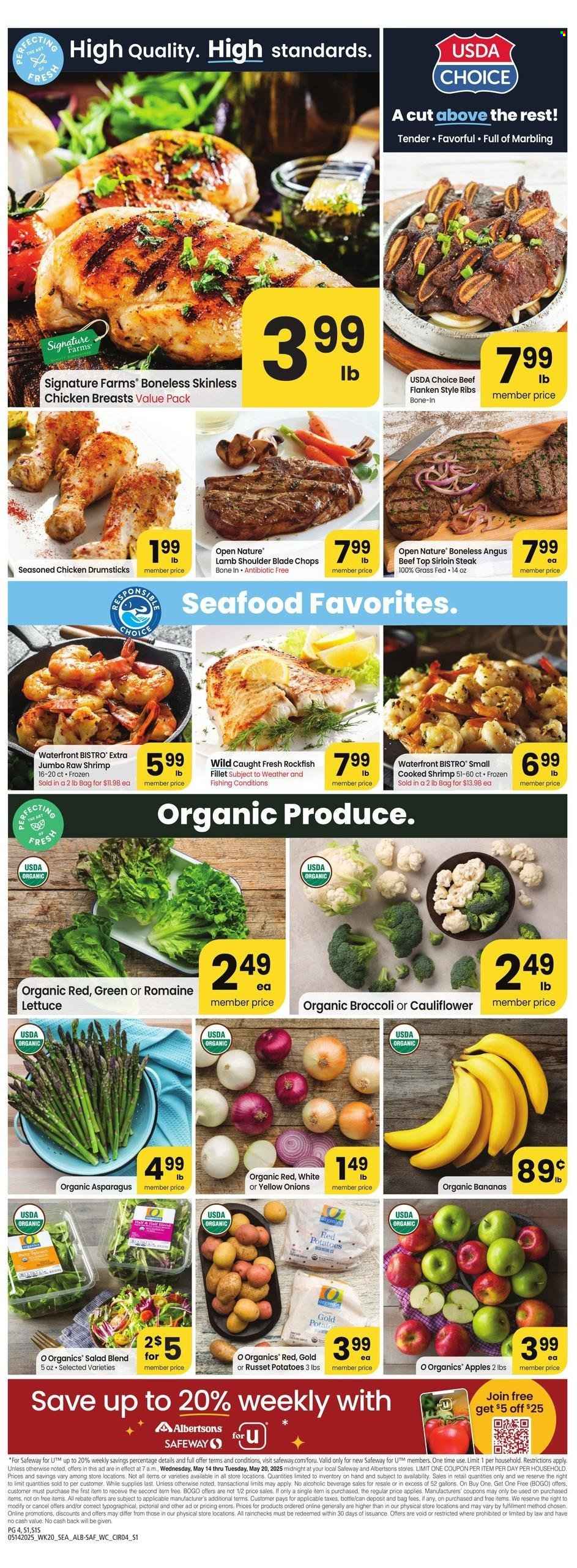 Albertsons ad - 05/14/2025 - 05/20/2025. Page 1
