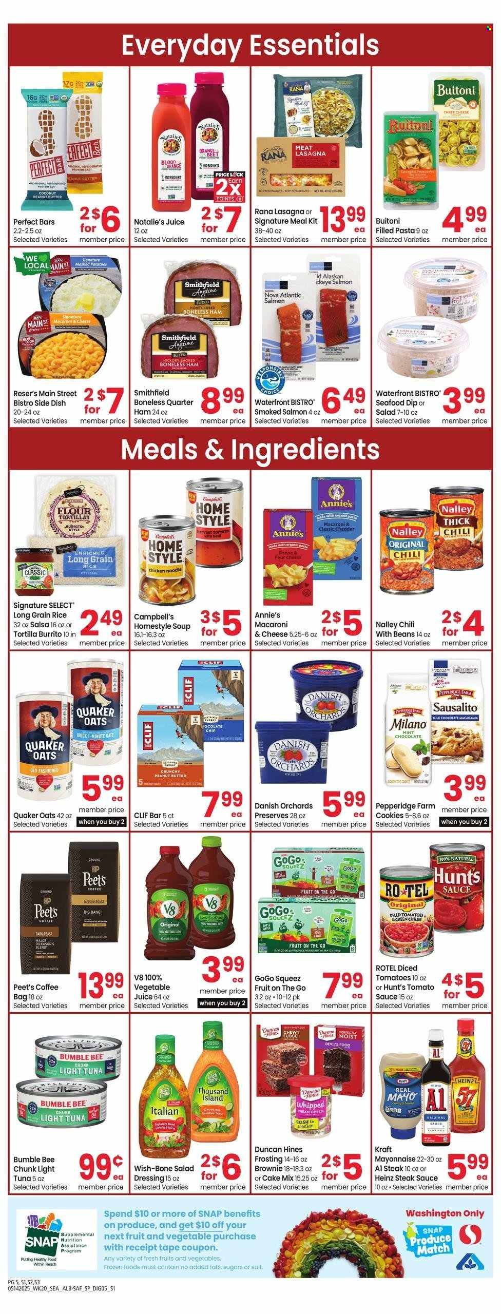 Albertsons ad - 05/14/2025 - 05/20/2025. Page 1