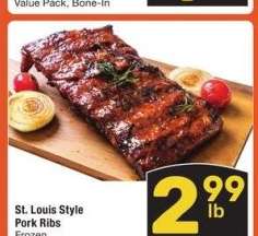 St. Louis Style Pork Ribs - Frozen