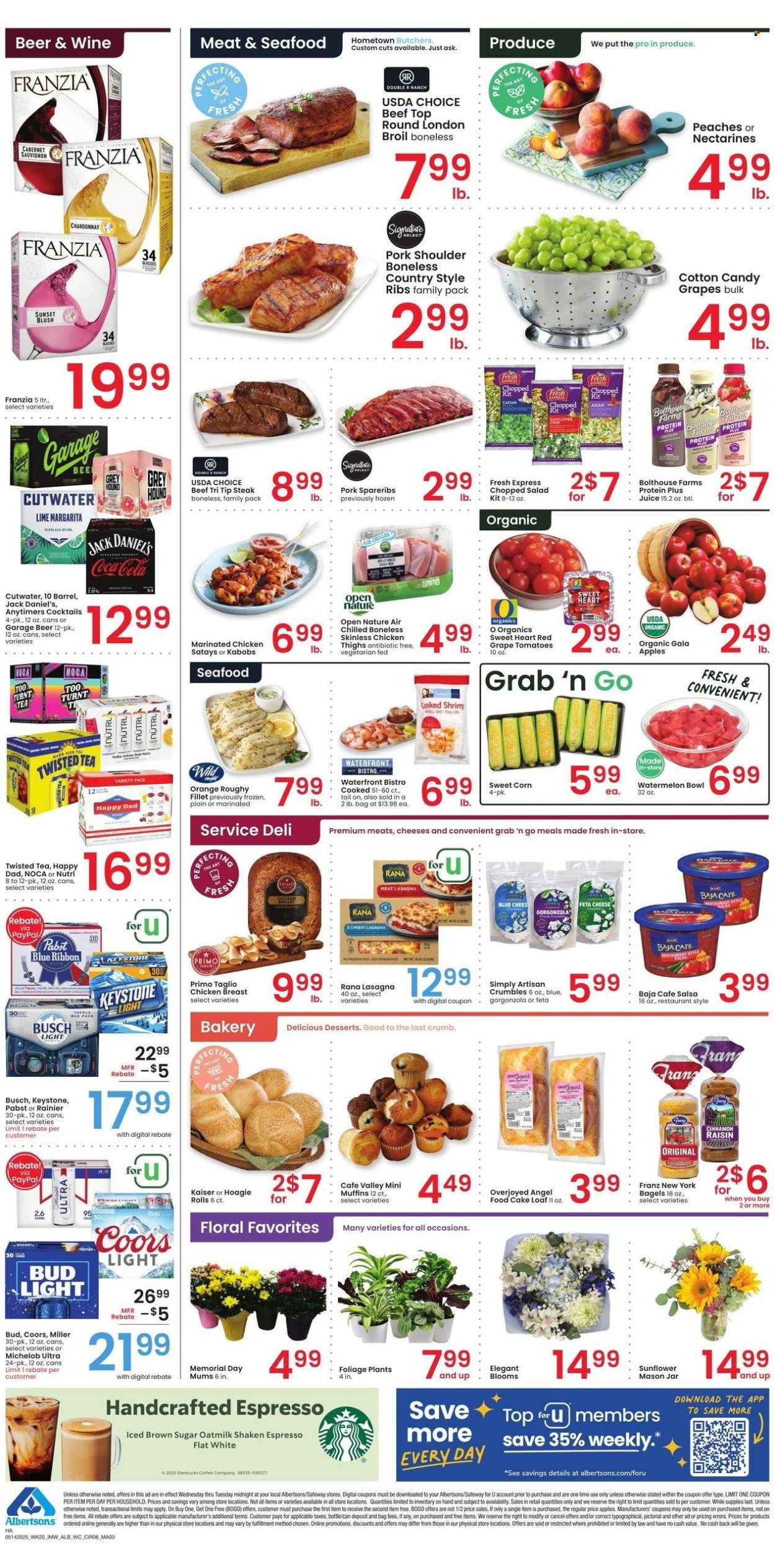 Albertsons ad - 05/14/2025 - 05/20/2025. Page 1