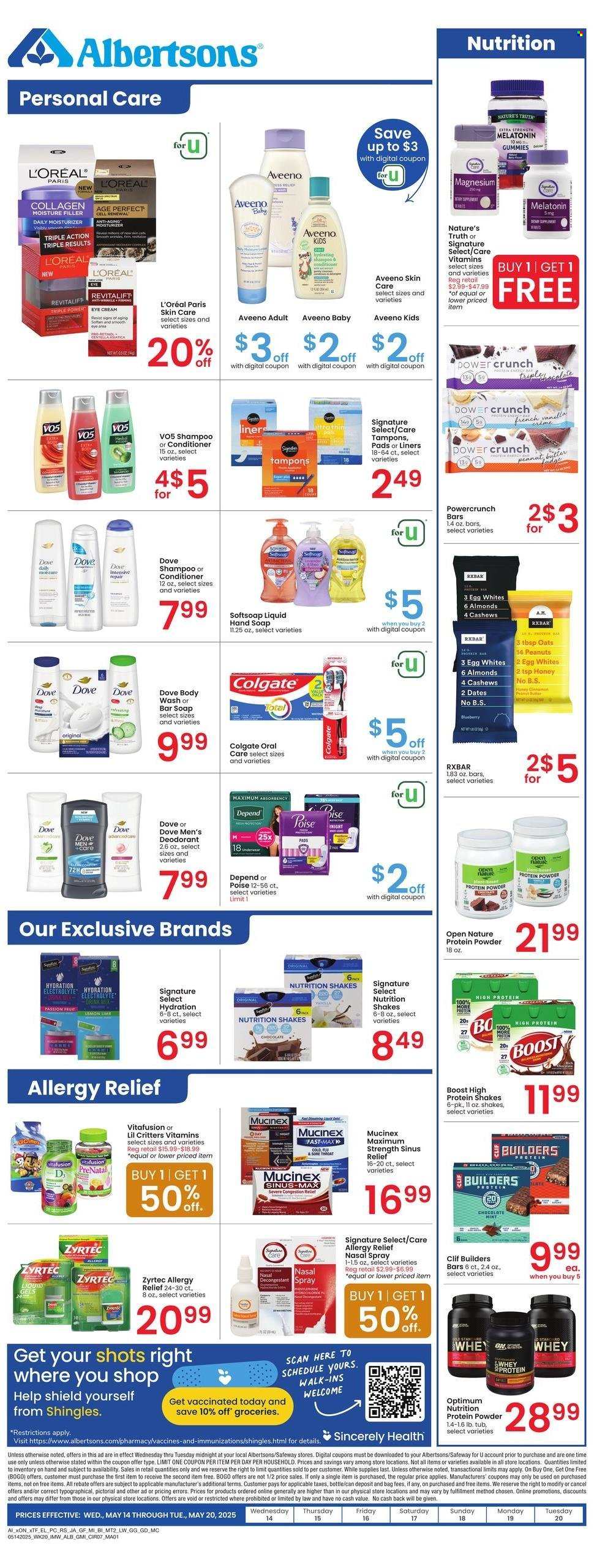 Albertsons ad - 05/14/2025 - 05/20/2025. Page 1