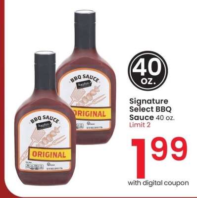Signature Select BBQ Sauce - 40 oz.