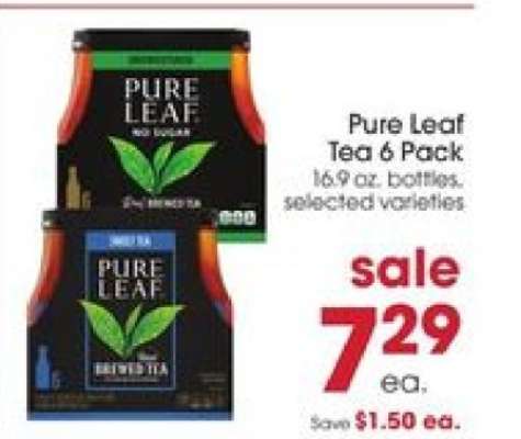 Pure Leaf Tea 6 Pack