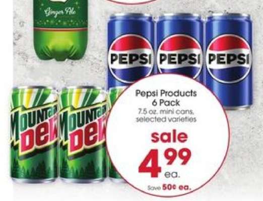 Pepsi Products 6 Pack