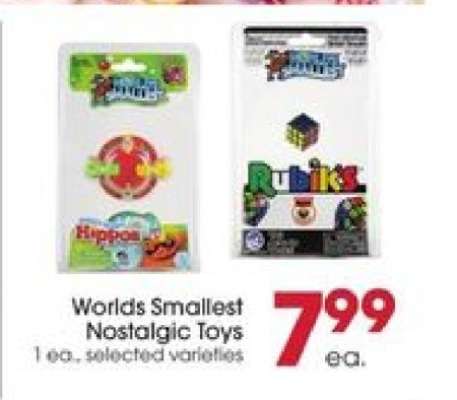 Worlds Smallest Nostalgic Toys